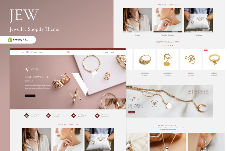 Tritiya – Modern Jewelry Store Shopify Theme