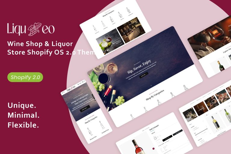 Wyine – Wine Shop & Liquor Store Shopify