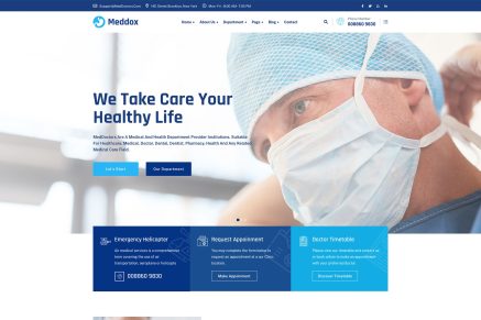 Meddox- Medical & Health 1.0.0 WordPress Theme