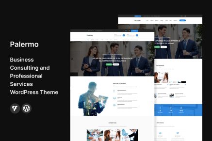 Palermo- Business Consulting 2.8 WordPress Theme