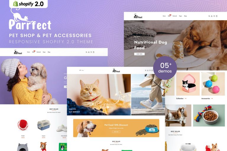 Parrfect – Pet Shop & Pet Accessories Shopify Them