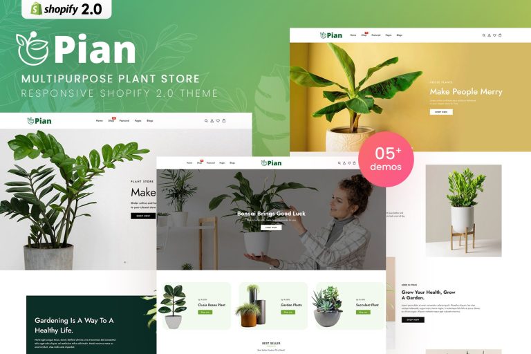 MinPlant – MultiPurpose Plant Store Shopify Theme