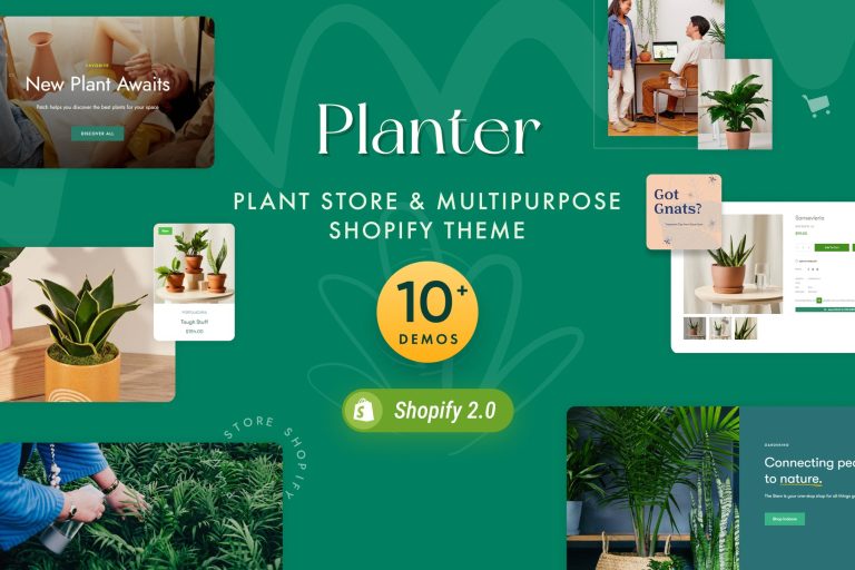 Planter – Multipurpose Sections Shopify Theme