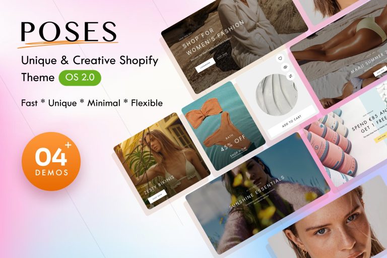 Poses – Cosmetics & Swimwear Shopify Theme OS 2.0