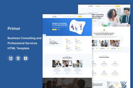 Primor -Consulting and Professional HTML Template