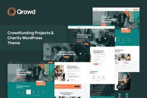 Qrowd – Crowdfunding Projects & Charity Theme