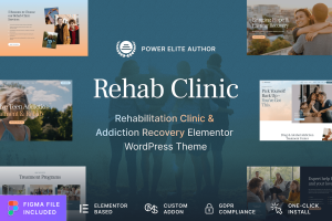 Rehab Clinic – Addiction Recovery WordPress Theme