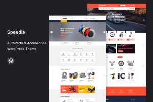 Speedia – AutoParts & Accessories WordPress Theme