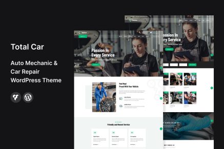 Total Car-- Auto Mechanic & Car Repair 2.0 WordPress Theme