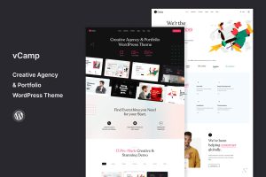 vCamp – Creative Agency WordPress Theme