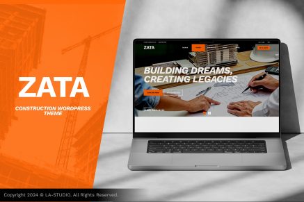 Zata- Construction 1.0.0 WordPress Theme