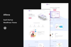 Alfena – SaaS Startup WordPress Theme