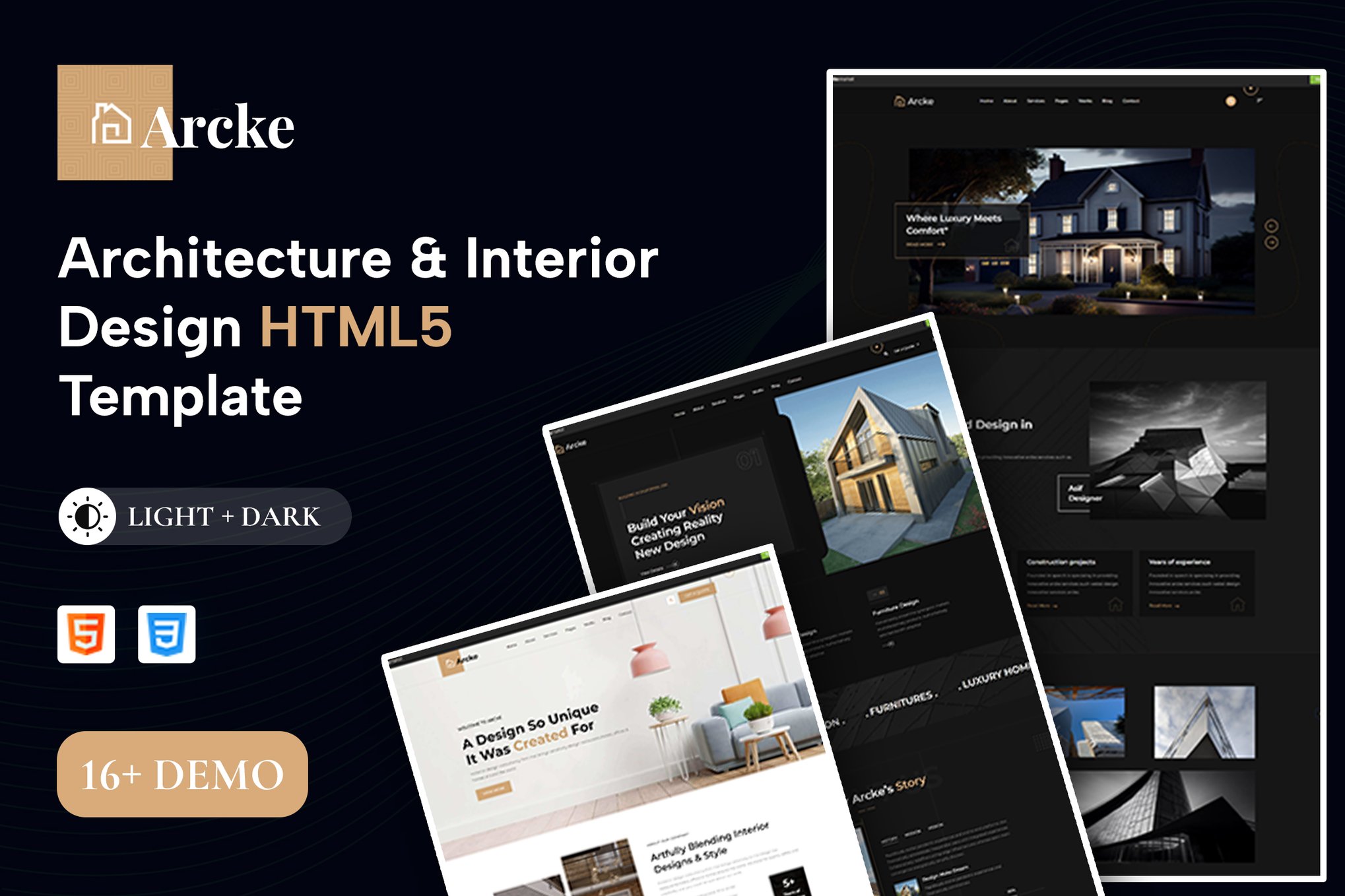 Architecture & Interior Design HTML5 Template
