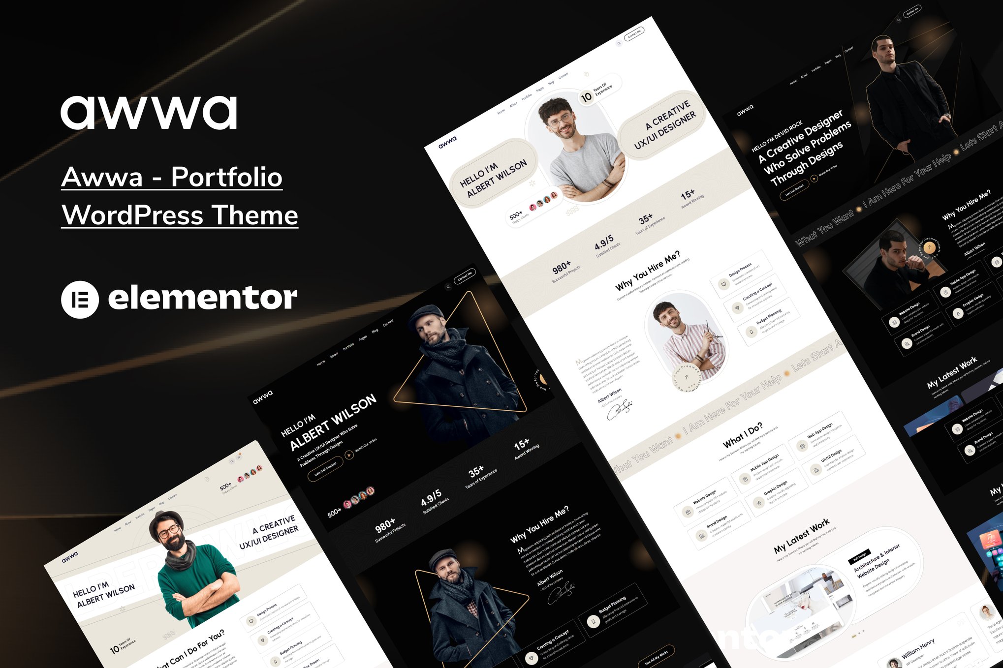 Awwa- Portfolio 1.0 WordPress Theme
