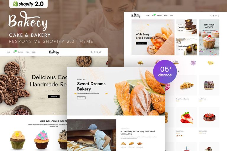 Bakecy – Cake & Bakery Shopify 2.0 Theme