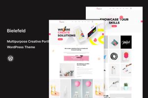 Bielefeld – Creative Portfolio WordPress Theme