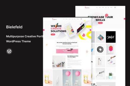 Bielefeld- Creative Portfolio 2.9 WordPress Theme