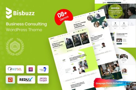 Bisbuz- Business Consulting 1.0.0 WordPress Theme
