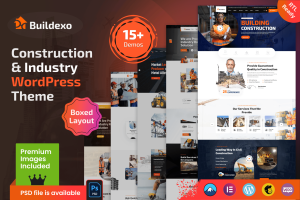 Buildexo – Blxo – Construction WordPress Theme