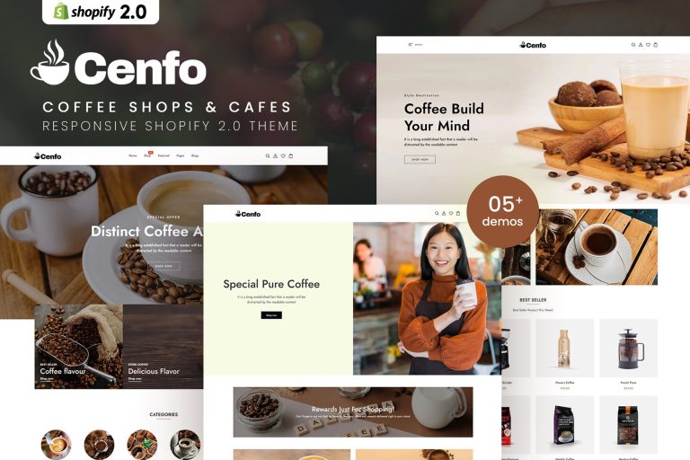 Cufee – Coffee Shops & Cafes Shopify 2.0 Theme