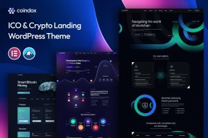 Coindox – ICO & Crypto Landing WordPress Theme