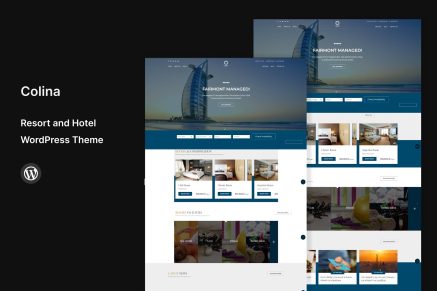 Colina : Resort and Hotel 2.7 WordPress Theme