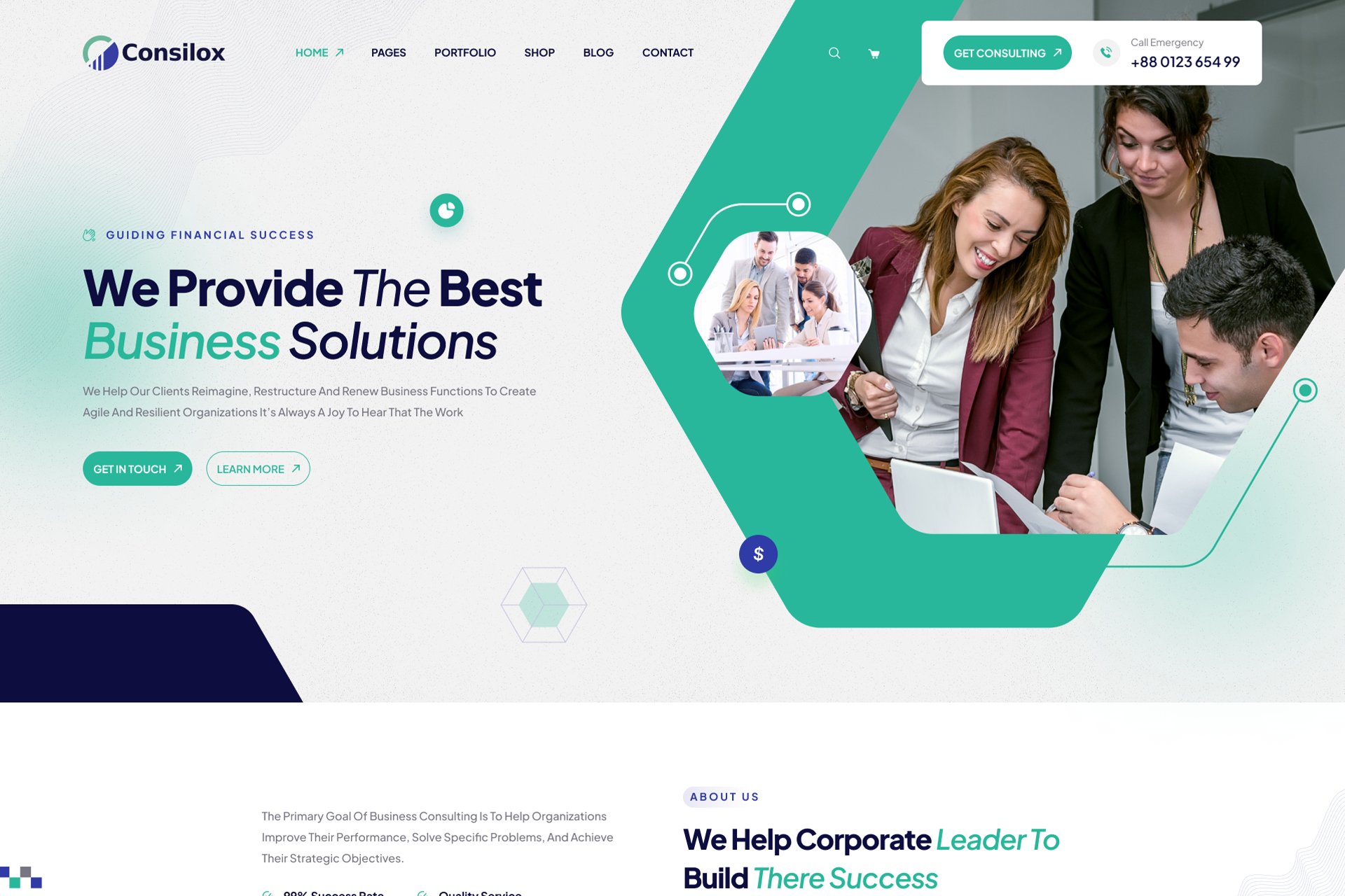 Consilox - Consulting Business 1.1.1 WordPress Theme