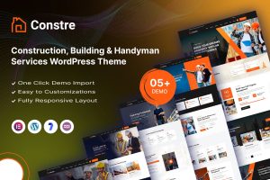 Constre – Construction & Handyman Service WP Theme