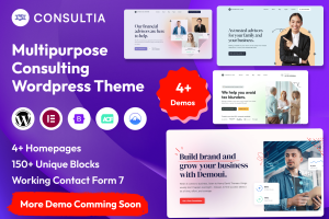 Consultia – Multipurpose Consulting WordPress Theme