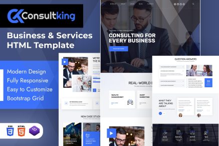 Consultking | Business HTML Template