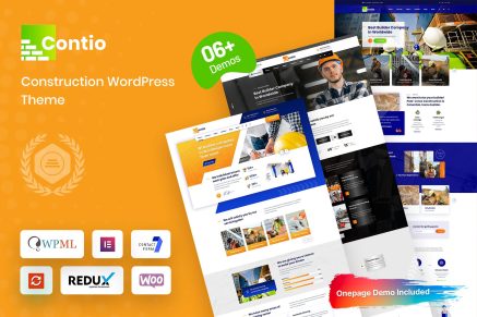 Conton- Construction 1.1.2 WordPress Theme