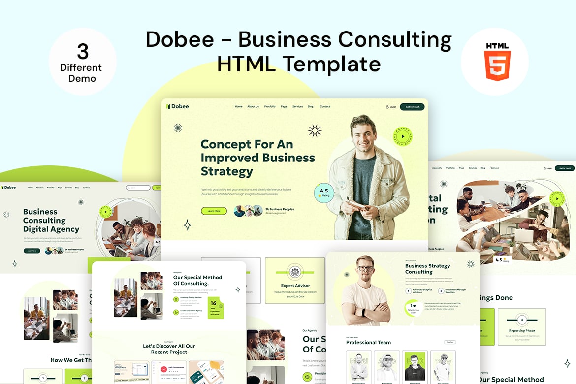 Dobee - Business Consulting HTML Template