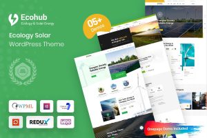 Ecohub – Ecology Solar WordPress Theme