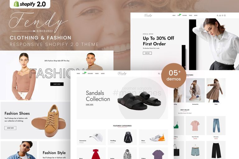 OAL – Clothing & Fashion Shopify 2.0 Theme