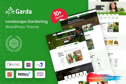 Gardan- Gardening 1.0.4 WordPress Theme