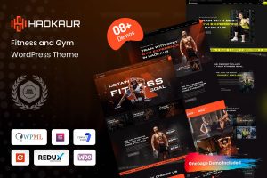 Hadkaur – Fitness and Gym WordPress Theme