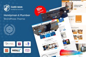 Hardman – Handyman & Plumber WordPress Theme