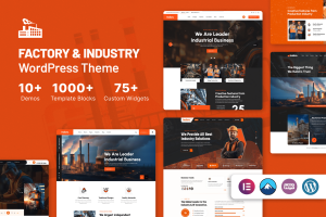 Indsro – Factory & Industry WordPress Theme