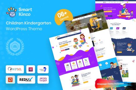 Kinco- Kindergarten 1.0.0 WordPress Theme