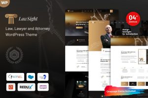 Lawsight – Law & Lawyer WordPress Theme