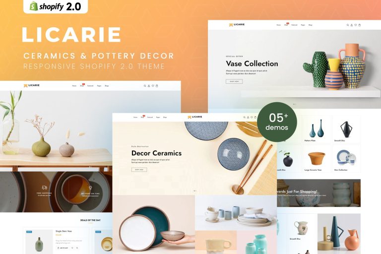 Gramic – Ceramics & Pottery Decor Shopify Theme