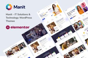 Manit – IT Solutions & Technology WordPress Theme