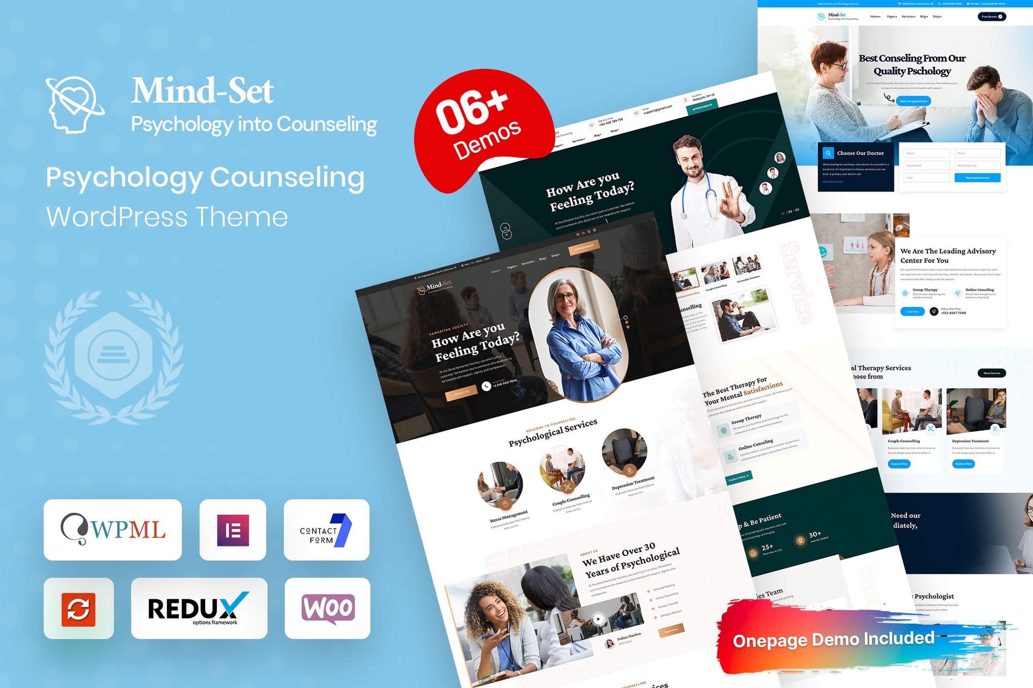 Minsetio- Psychology Counseling 1.0.5 WordPress Theme