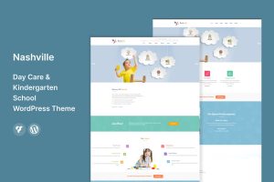 Nashville – Day Care & Kindergarten WP Theme