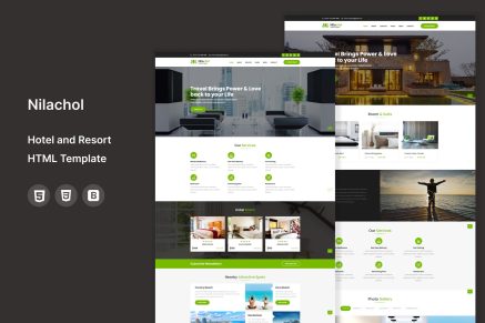 Nilachol | Hotel and Resort HTML5 Template