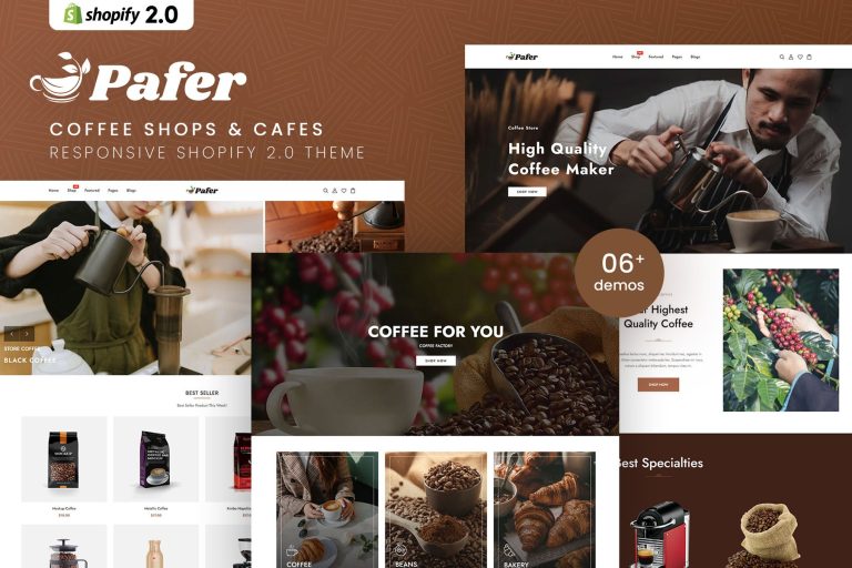 Cufee – Coffee Shops & Cafes Shopify 2.0 Theme