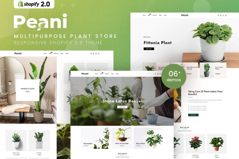 MinPlant – MultiPurpose Plant Store Shopify Theme