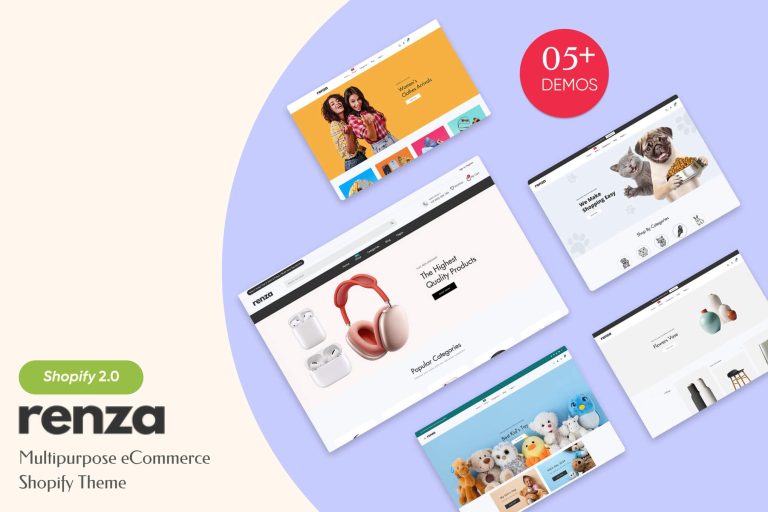 Renza – Multipurpose eCommerce Shopify Theme