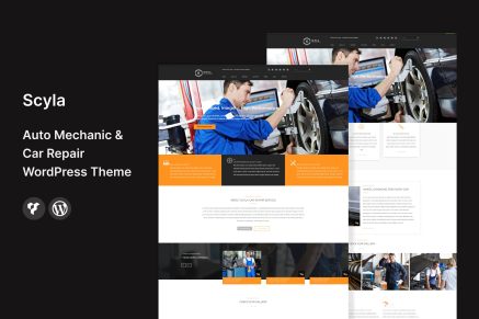 Scyla- Auto Mechanic & Car Repair 2.7 WordPress Theme