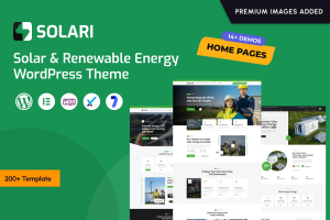 Solari – Ecology & Solar Energy WordPress Theme